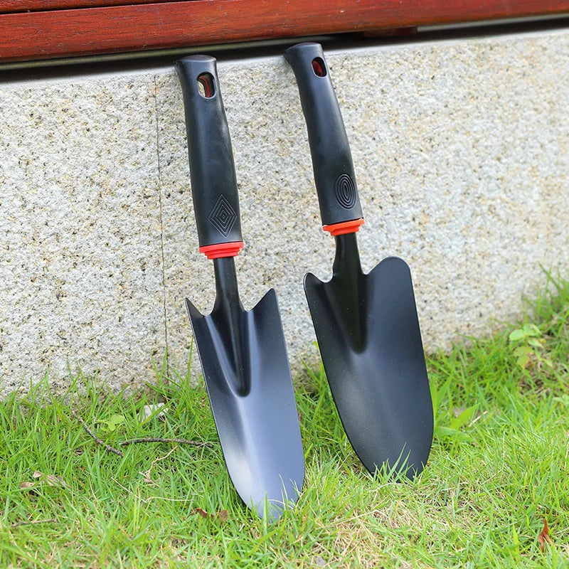 5 Pack 5-in-1 Gardening Hand Tool Set, Mini Hoe & Small Shovel for Outdoor Digging, Garden Loosening & Beach Clamming Tools