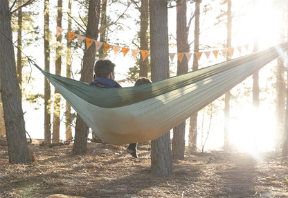 Naturehike Hammock Ultralight 2 Person Hammock Tear Resistance Hanging Bed Portable Hunting Hammock Sleeping Swing Hammock