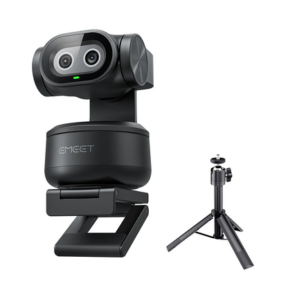 EMEET PIXY 2K Webcam,Gesture Control AI Tracking PTZ Camera With Sony Sensor,1080P 60fps Autofocus Webcam for Streaming OBS