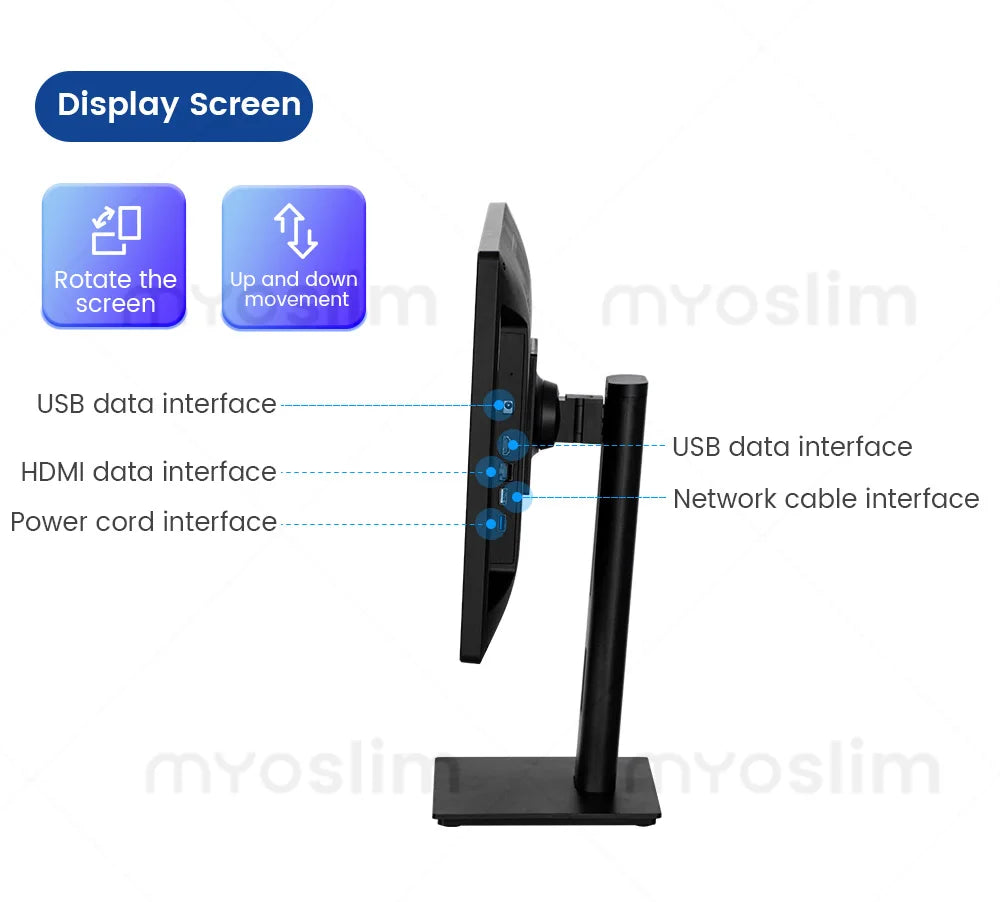 21.5 Inch X5 Facial Skin Analyzer, 3D AI Hair Scanner, 8 Spectrum Light, Beauty Analysis Machine for Salon Care