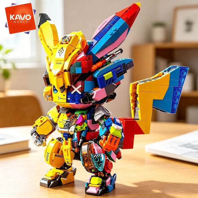 Light-Up Mechanical Mouse Building Set — product image