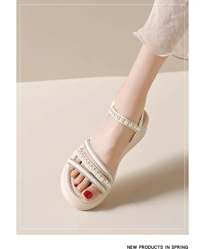 New Arrival Women's Sandals Slides Fashion Casual Ladies Breathable Non-slip Soft Sole Outdoor Beach Daily Home Shoes