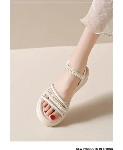 New Arrival Women's Sandals Slides Fashion Casual Ladies Breathable Non-slip Soft Sole Outdoor Beach Daily Home Shoes