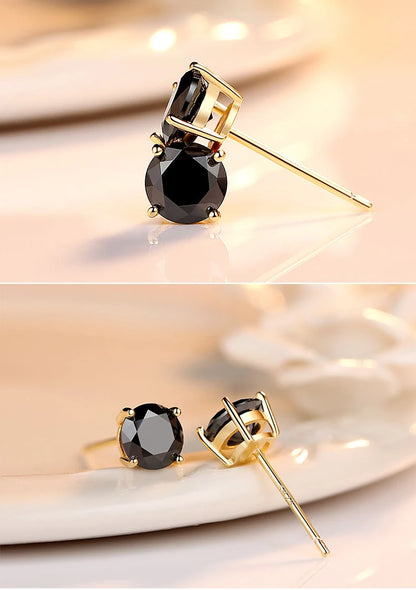 HOT Moissanite S925 Sterling Silver Stud Earrings For Women And Men With 2 Certificates Pass Diamond Test Pen Fine Jewelry