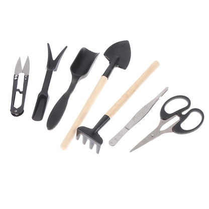 13 Pcs fleshiness Plant Garden Tools Set For Succulents Potted Plants Seedling Starter Spade Pruning Tweezers Scissors