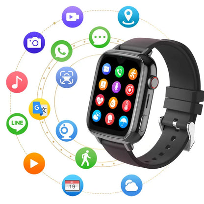Wonlex KT34 Children's Smart Watch 4G WiFi Video Call Kids Watch GPS Tracker Google Store APP Download Kids SmartWatch WhatsApp