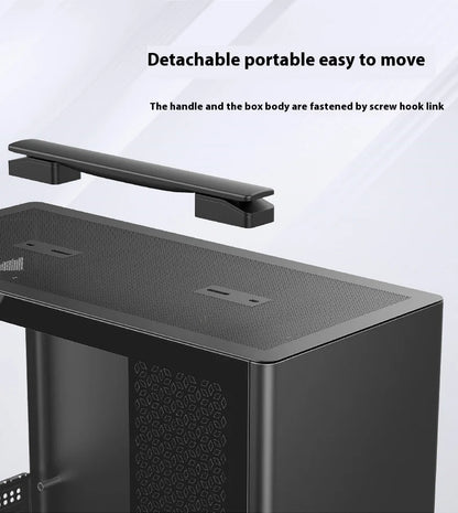 Question M5 PC case M-ATX Portable Computer Case ITX Motherboard ATX/SFX Power Supply Support U3 Desktop MINI Small Chassis