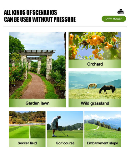 Customized Remote Control Self Propelled DIY Mower AWY-550 Crawler All-terrain with Simple Operation and High Efficiency CE EPA