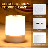Rechargeable Touch Bedside Lamp — view 4
