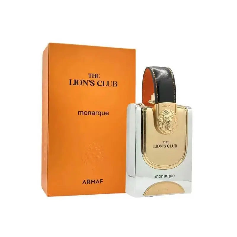 Lions Club Monarque Men's Luxury Light essence spray -3.4 oz., with vanilla and oriental fragrance, noble perfume