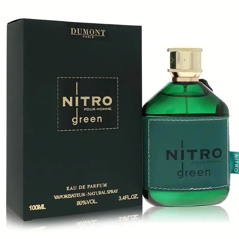 NITRO - 3.4 Ounces - Eau De Toilette - Men's Luxury Perfume - Fruit, Woody, Floral And Men's Spices - Long-lasting