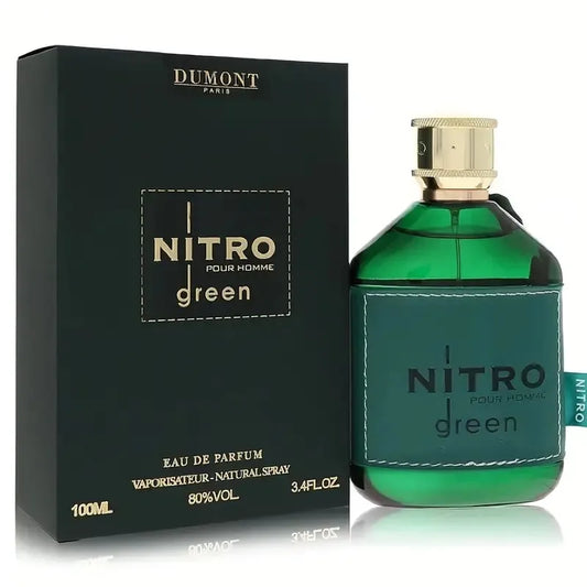 NITRO - 3.4 Ounces - Eau De Toilette - Men's Luxury Perfume - Fruit, Woody, Floral And Men's Spices - Long-lasting