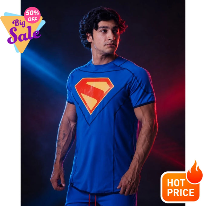 Men's Geometric-Print Training T-Shirt — product image