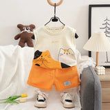 Toddler Cat Tank Top & Shorts Set — view 6