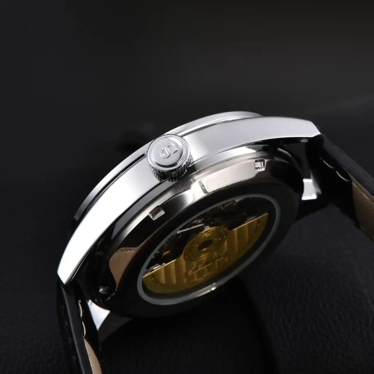 Seiko Business Leisure Machinery Watch Fashion Simple Calendar High quality Leather Strap Men's Women's Boutique Couple Watch