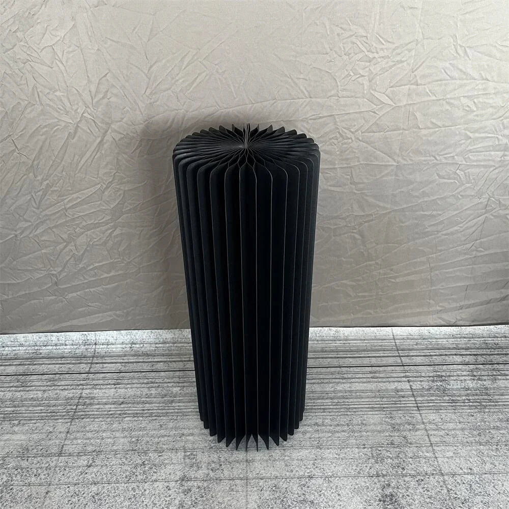 Folding Paper Roman Column Ornaments Party Wedding DIY Decoration  Dessert Cake Table Stand Columns  Decoration Display Stand