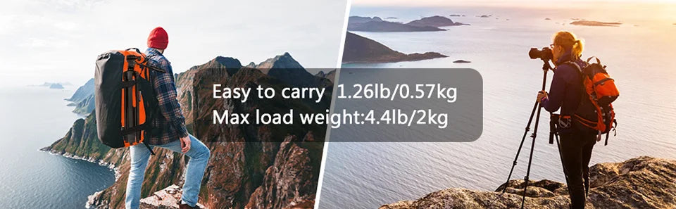 Mobile Tripod for Phone Lightweight Camera Tripod Stand with Bluetooth Selfie Remote Phone Holder for Youtube Video Photography