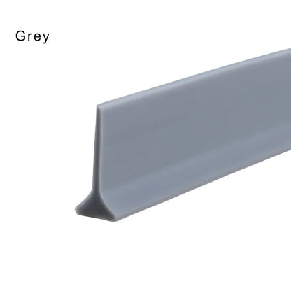 Silicone Water Stopper Self-Adhesive Bendable Flexible Water Retaining Strip Bathroom Door Dry Wet Separation Shower Dam Barrier