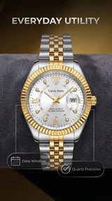 Classic Quartz Date Wristwatch