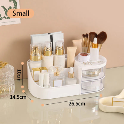Table Makeup Storage Box Cosmetic Storage Organizer Jewelry Nail Polish Dormitory Makeup Container Desktop Sundries Storage Box