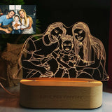 Personalized Photo Night Light — view 4