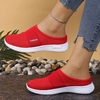 women's shoes Solid Color Mules, women's summer shoes free shippiing shoes Slippers for women Comfortable and breathable