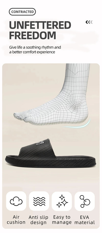 Men's thick-soled summer outdoor anti-slip soft-bottomed sandals