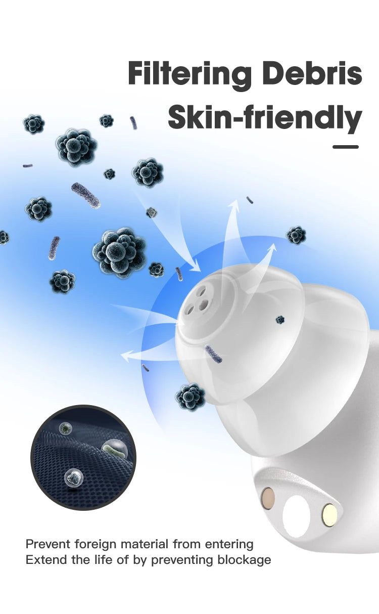 Multi-color Charging Long Life Portable Mini CIC Invisible Magnetic Rechargeable In-Ear Adjustable Hearing Aid For Deaf and Elde