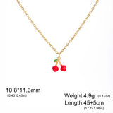 Cherry Pendant Necklace — view 14