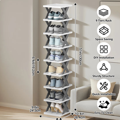Shoe Rack Storage Organizer Detachable Shoe Racks Saves Family Household Rack Multi Layer Simple Shoes Shelf Color Cabinet