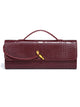 Croc-Embossed Top-Handle Crossbody Bag — view 8