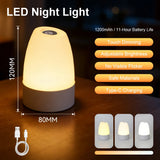 Rechargeable Touch Bedside Lamp — view 9