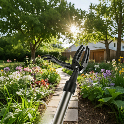 1pc 4-Claw Weed Tool Head - Professional Root Extractor for Tough Garden Weeds, Ergonomic Yard Maintenance Solution