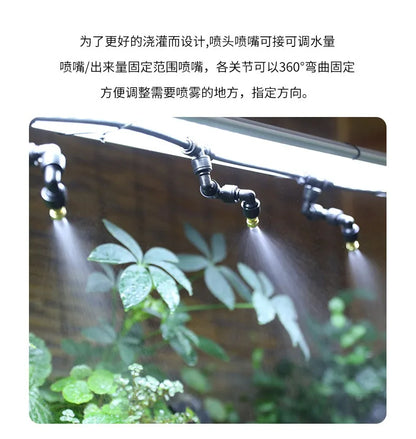 WiFi Rainforest Sprayer Control Automatic Mist Timing Spray System Kit Touch Screen Irrigation Timer Reptile Sprayer Humidifier