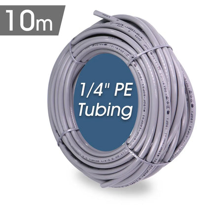 1/4″ 4/6mm 60W Self-priming Pump Misting Cooling System 0.6mm Atomizer Sprayer Slip Lock Nozzle Joint Outdoor Garden Irrigation