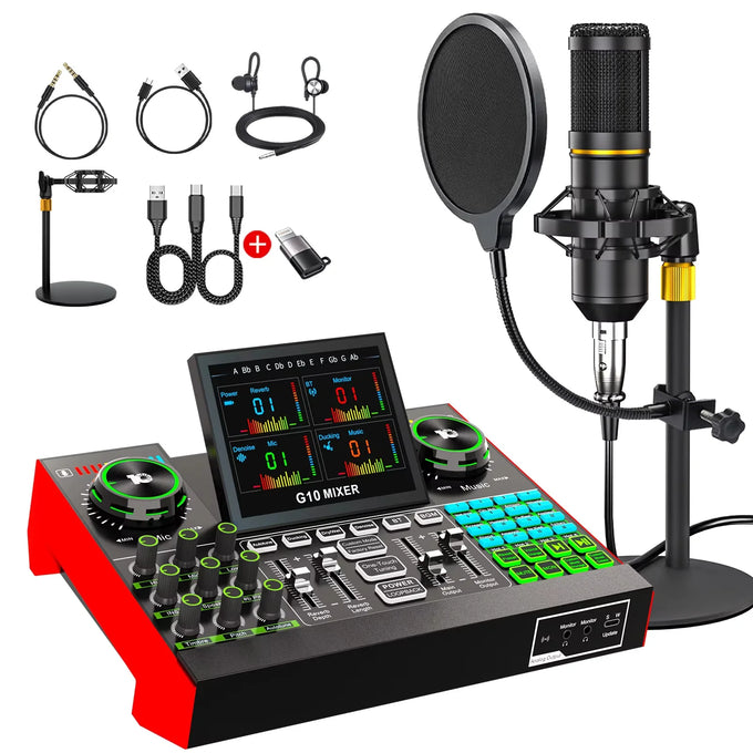 Tenlamp G10 Microphone & Mixer Kit — product image