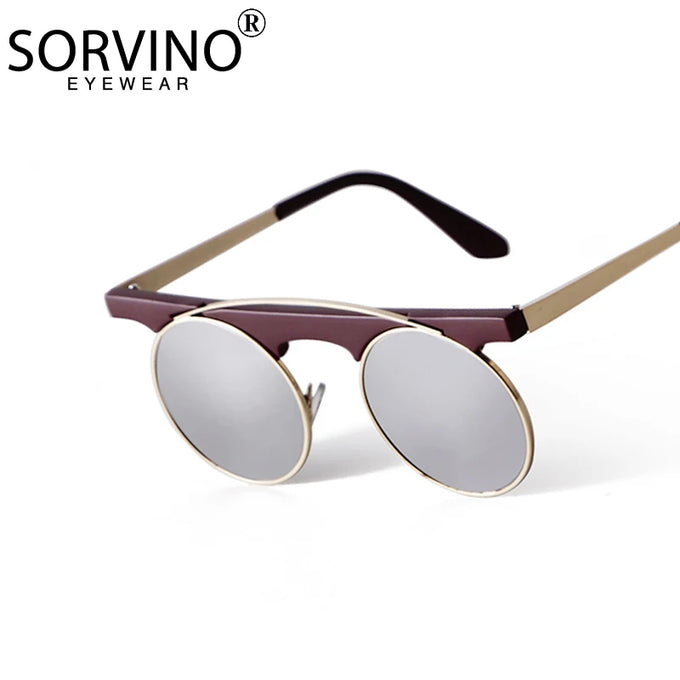 Small Round Metal Sunglasses — view 1