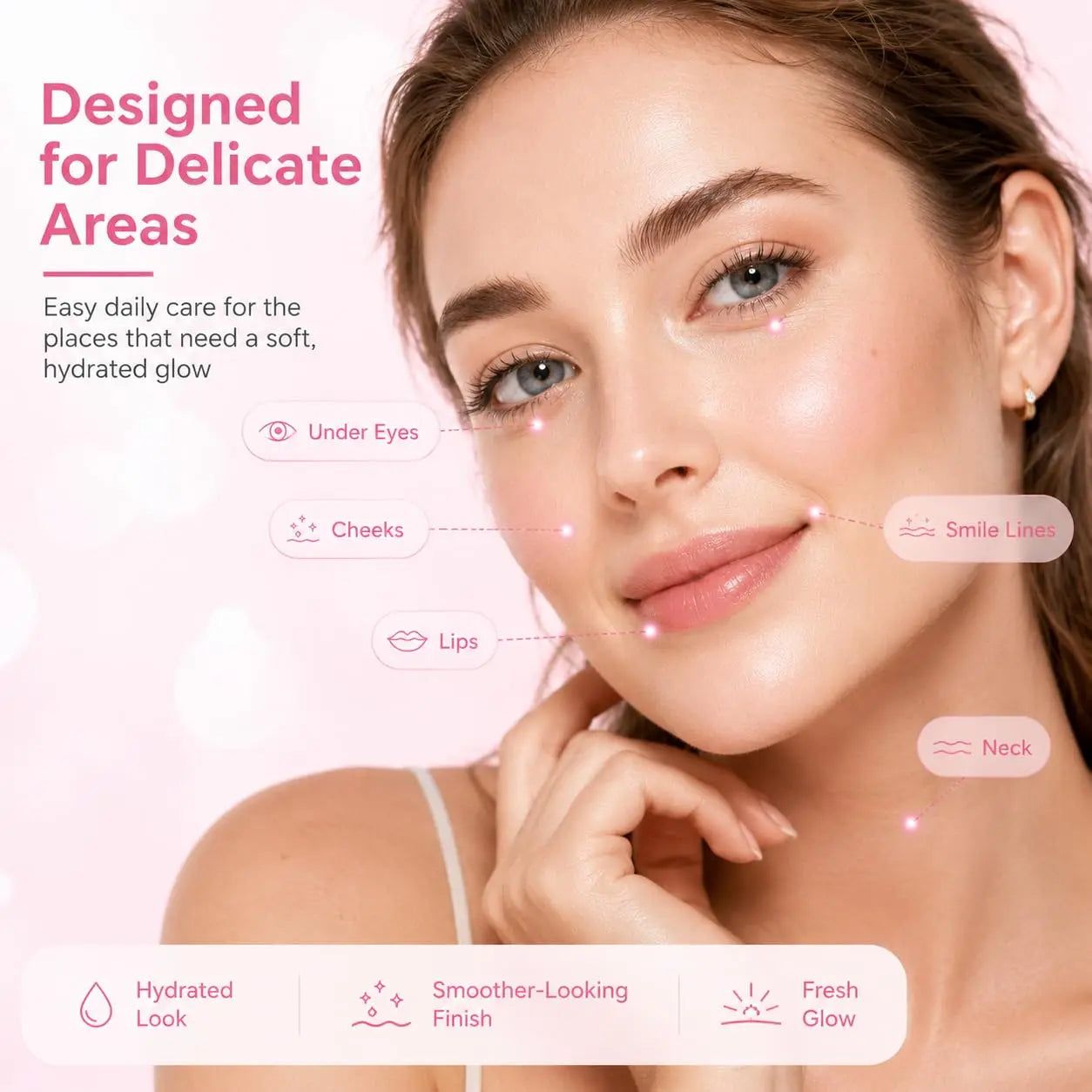 PDRN Pink Collagen Volume Multi Balm Stick Face & Body Balm for Under-Eyes, Neck, Forehead, Smile Lines,  Radiance Care K-Beauty