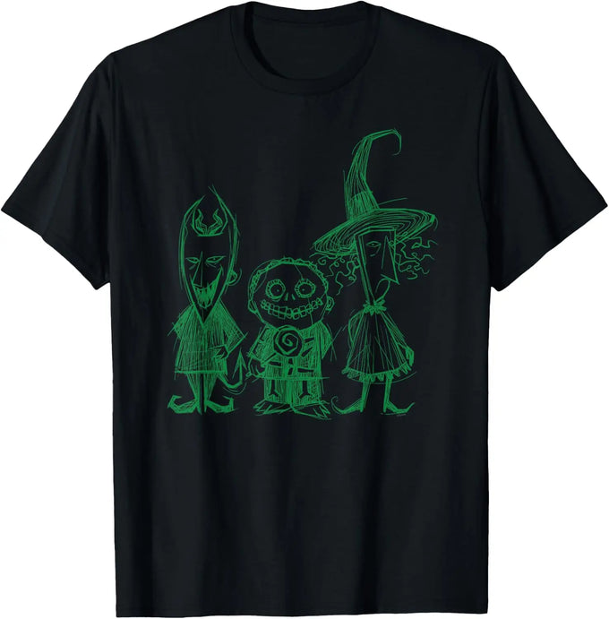 Boogie's Trio Halloween Graphic T-Shirt — product image