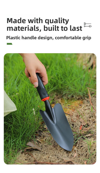 5 Pack 5-in-1 Gardening Hand Tool Set, Mini Hoe & Small Shovel for Outdoor Digging, Garden Loosening & Beach Clamming Tools