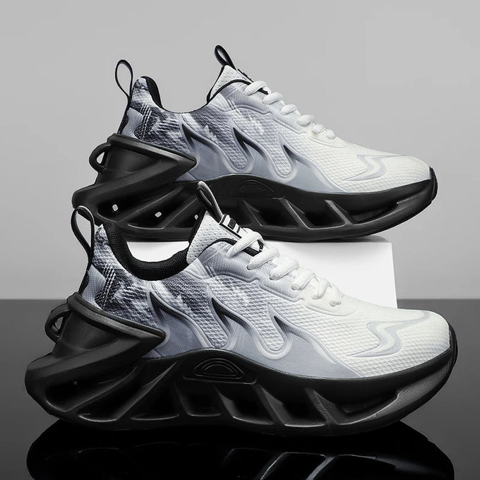 Gradient-Print Lace-Up Sneakers — product image