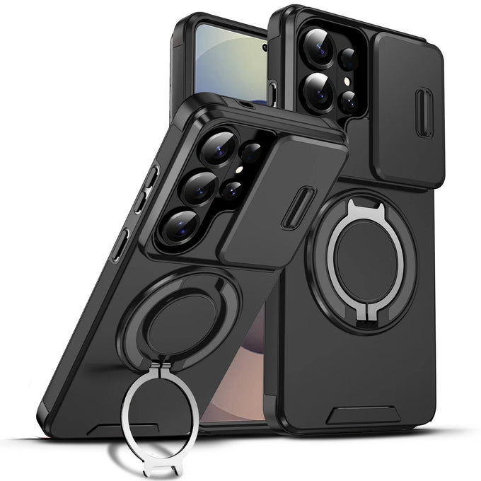 Galaxy Ring-Stand Case with Camera Cover — product image