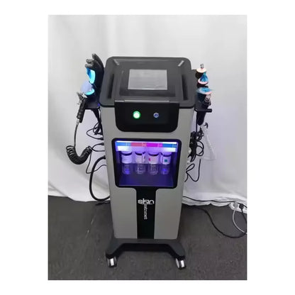 10in1Multifunction Facial Beauty Equipment Hydra Dermabrasion Oxygen Jet Peel Skin Cleaning Machine ProfessionalSalonUseforF