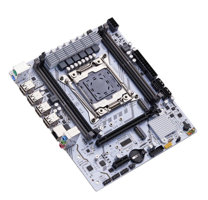 QIYIDA X99 Motherboard Set Kit LGA2011-3 Xeon E5 2680 V4 DDR4 16GB(2x8gb) PC4 SATA PCI16x3.0 NVME M.2 Gaming Computer