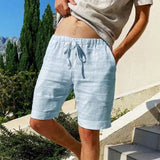 Men's Linen-Blend Beach Shorts — view 23