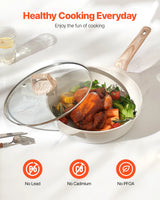 Nonstick Cookware Set with Pan Protectors — view 3