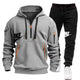 Men's Zip Hoodie & Trouser Set — view 5