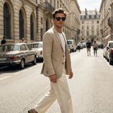 Thin Metal-Frame Square Sunglasses — view 5