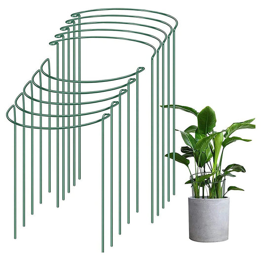 Sturdy Metal Plant Support Stakes Vegetables Garden Flower Pot Plant Metal Iron Fixing Rod Support Climbing