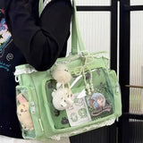 Y2K Clear Display Tote